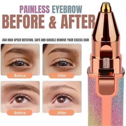 2-in-1 Rechargeable Facial Hair Remover