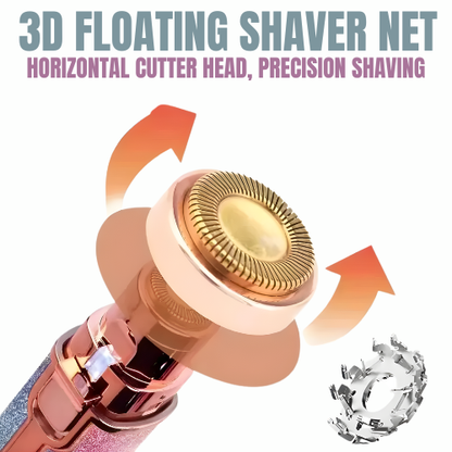 2-in-1 Rechargeable Facial Hair Remover