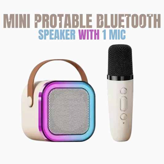 Mini Portable Bluetooth Speaker & Mics