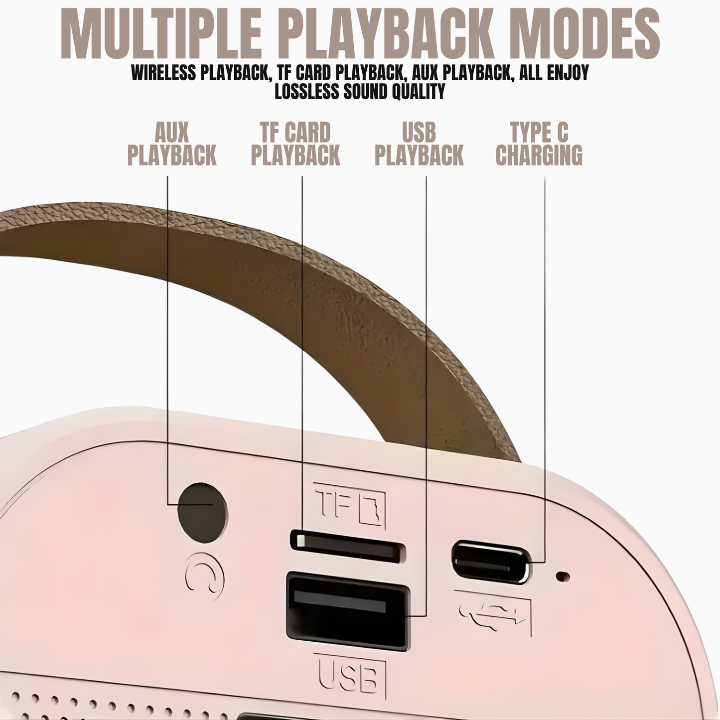 Mini Portable Bluetooth Speaker & Mics